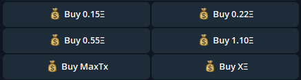 buying tokens with sigma bot amount